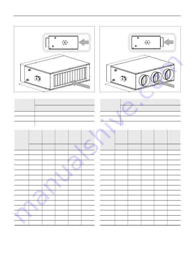 Sabiana Ocean ECM Instructions For Installation, Use And Maintenance Manual Download Page 60