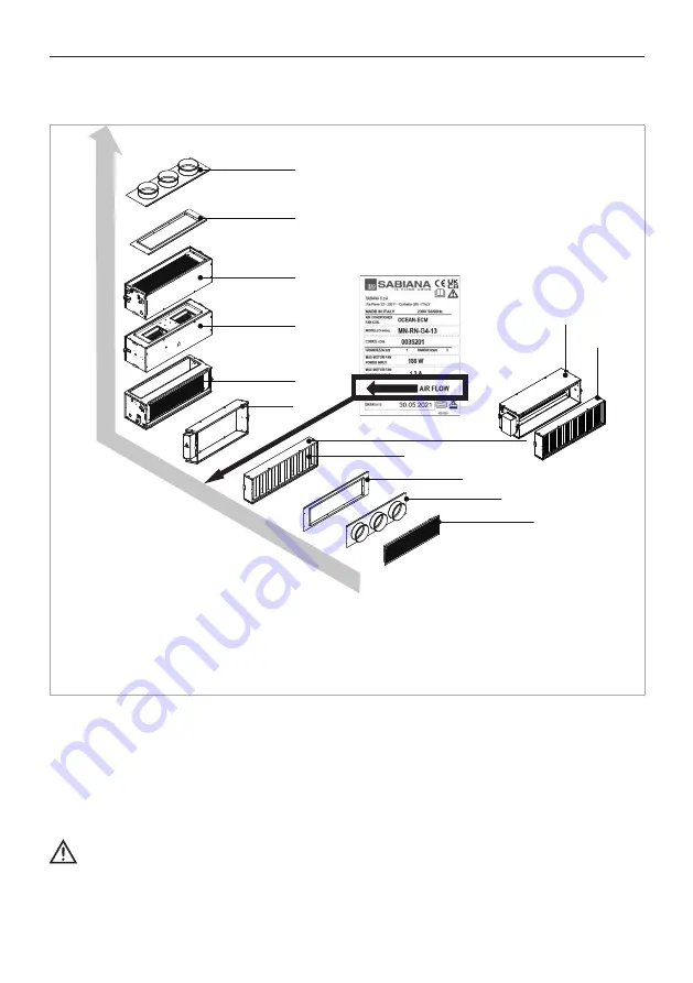 Sabiana Ocean ECM Instructions For Installation, Use And Maintenance Manual Download Page 77