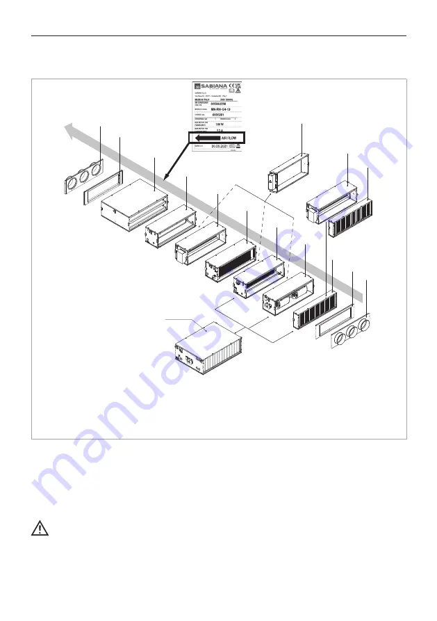 Sabiana Ocean ECM Instructions For Installation, Use And Maintenance Manual Download Page 111