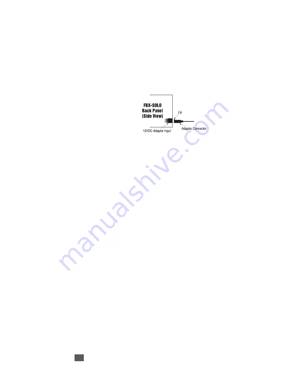 SABINE SL-820 Operating Manual Download Page 10