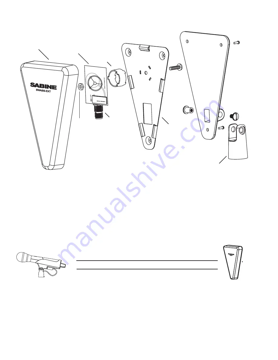 SABINE SW61-R-M9 Operating Manual Download Page 4