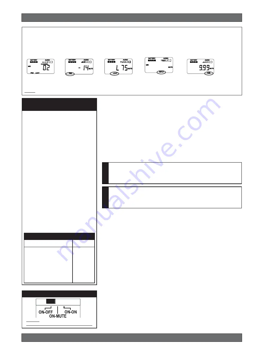 SABINE SW71-R User Manual Download Page 14