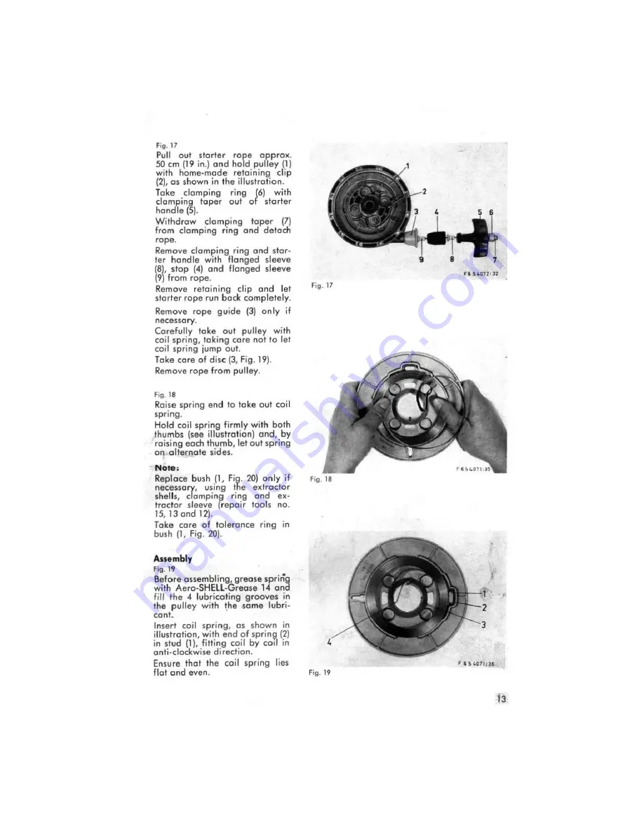 Sachs SA 2-440 Repair Instructions Download Page 17