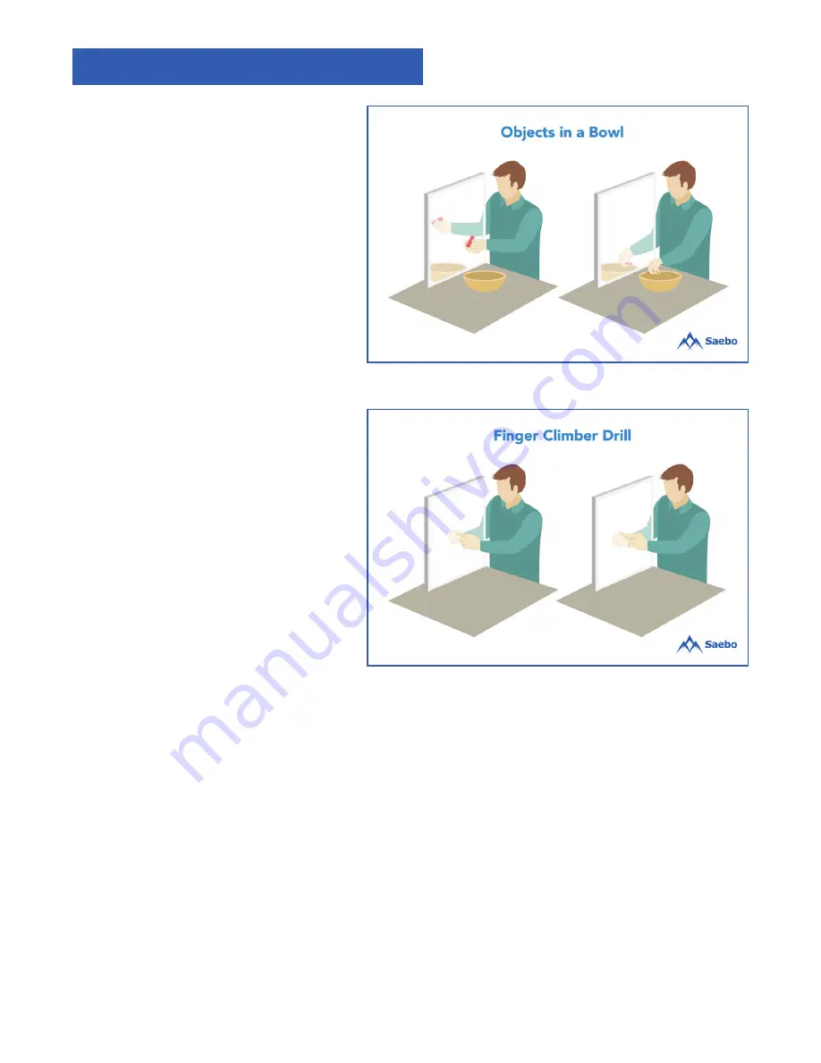 Saebo Mirror Box Product Manual Download Page 10