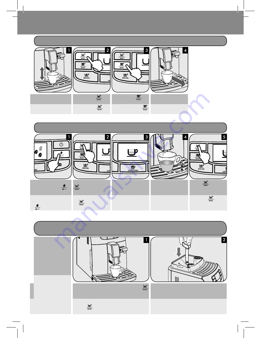 Saeco HD8753 Intella Evo Instructions Manual Download Page 56