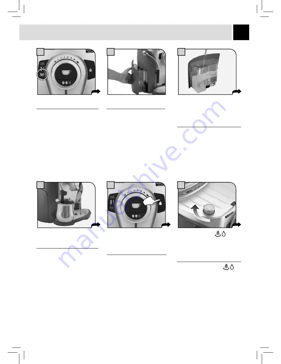 Saeco Odea Giro Plus SUP031OR Скачать руководство пользователя страница 24