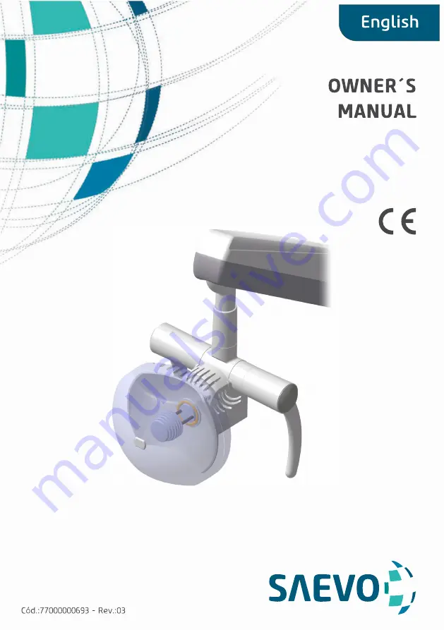 SAEVO Dental Light Owner'S Manual Download Page 1