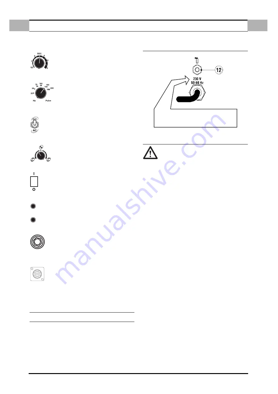 Saf-Fro SAXOTIG 160 AC/DC Safety Instruction For Use And Maintenance Download Page 25