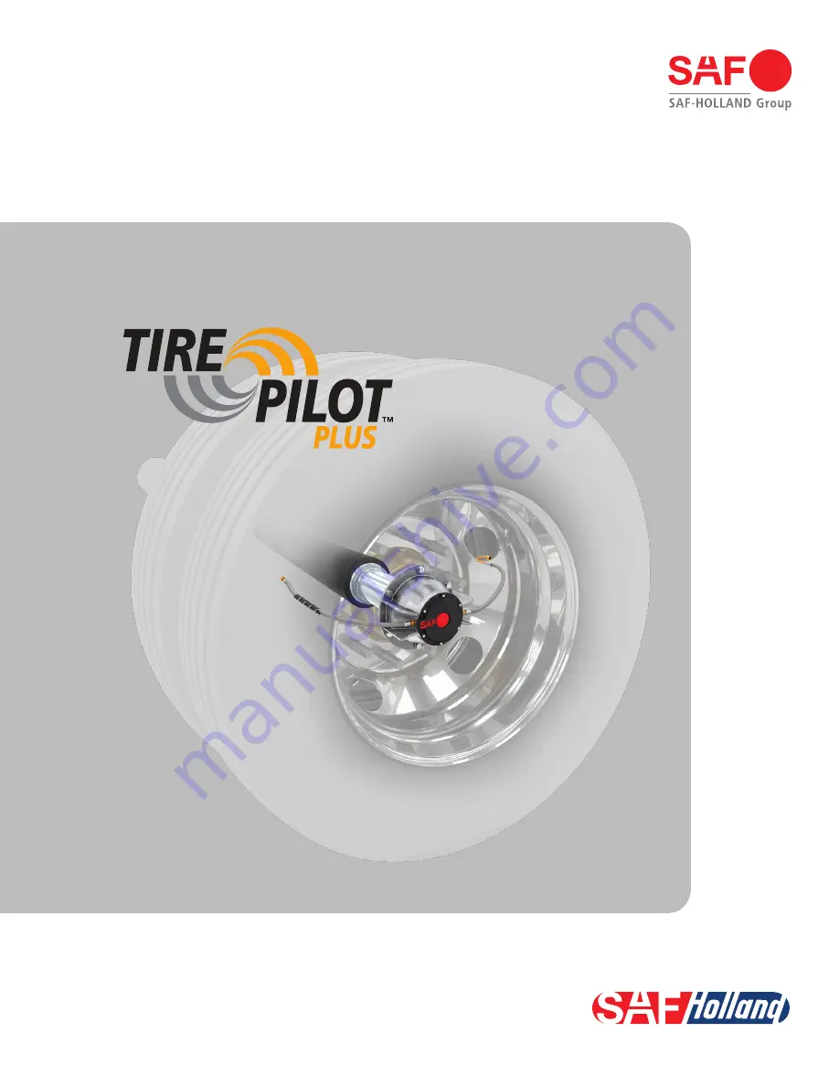 SAF-HOLLAND Tire Pilot Plus Installation And Operation Manual Download Page 1