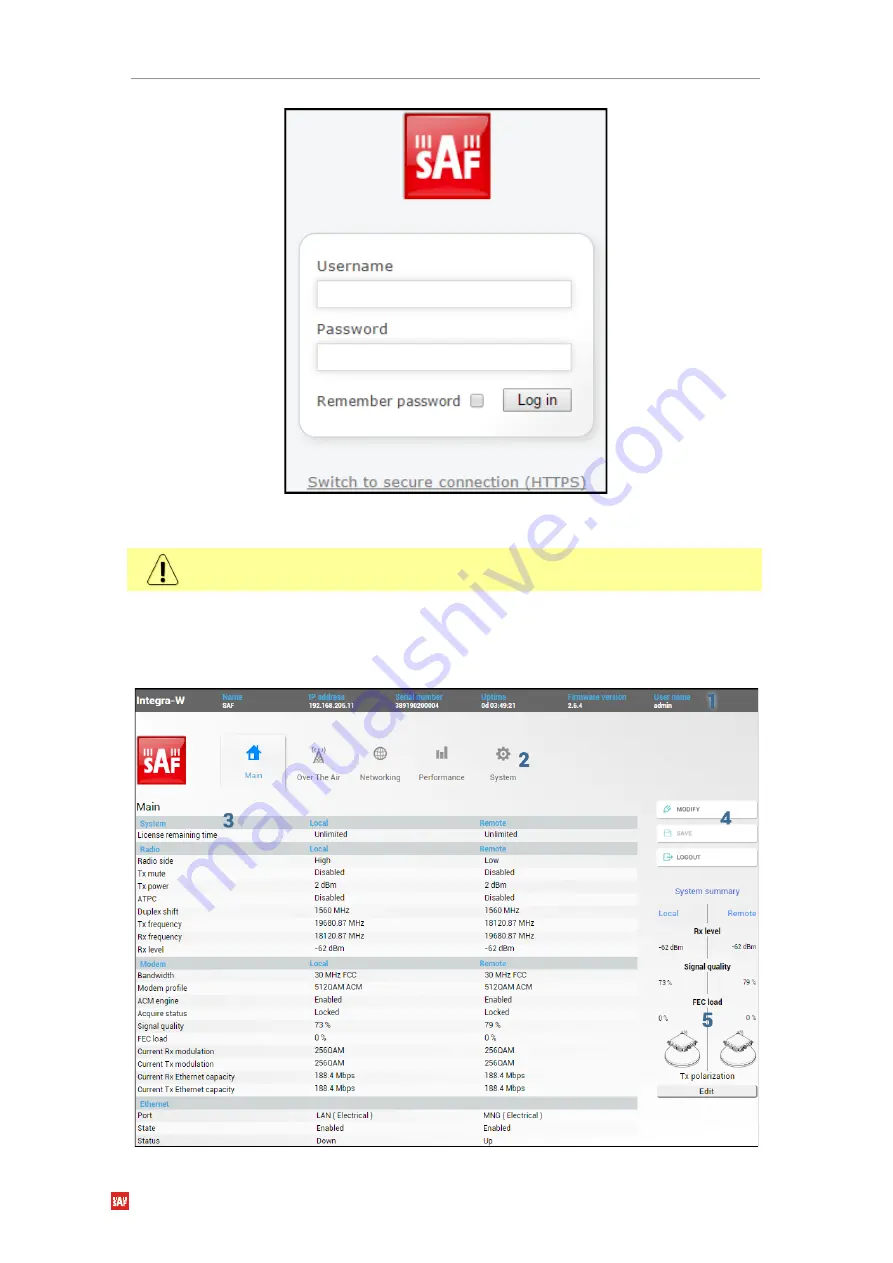 SAF tehnika Integra-W Series User Manual Download Page 23