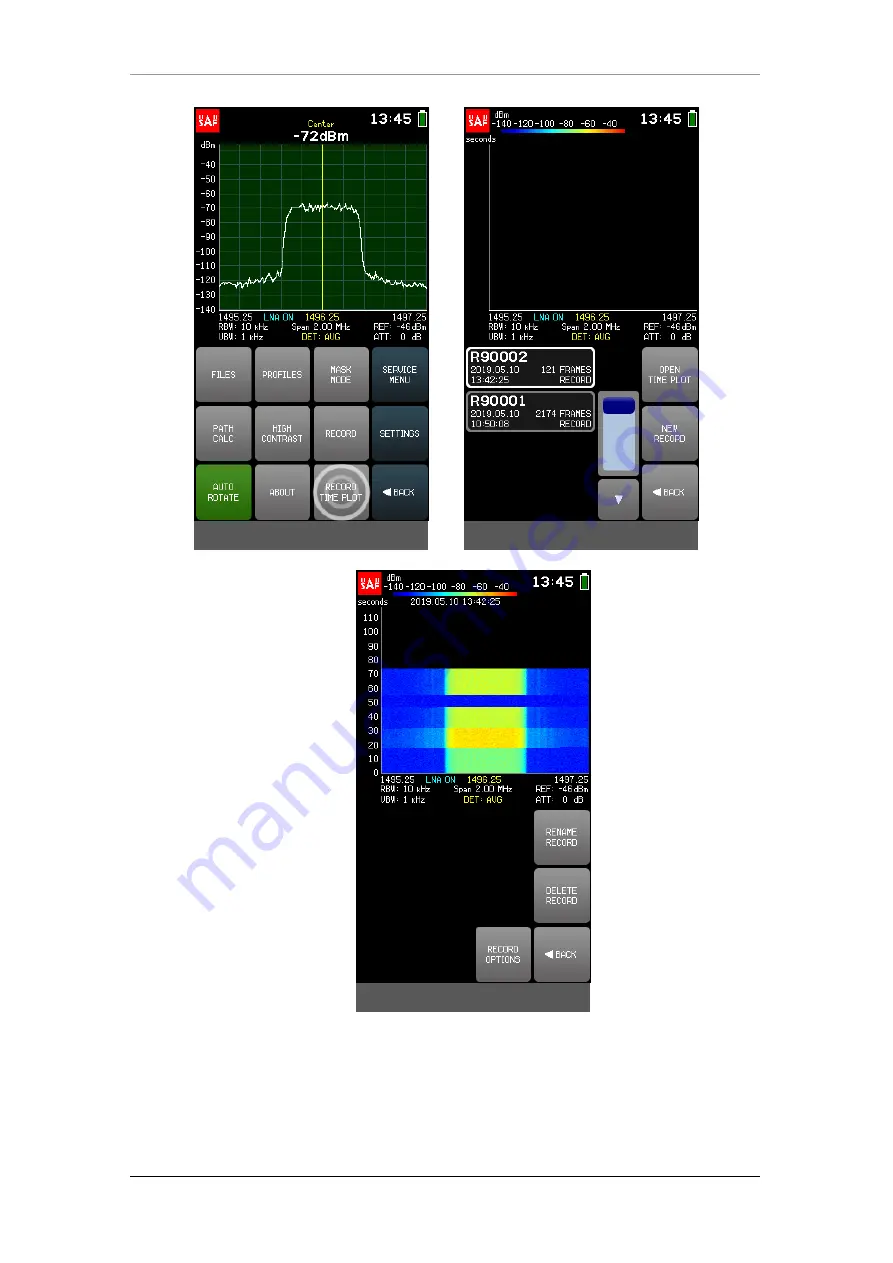 SAF 0.3-3 GHz Spectrum Compact User Manual Download Page 40