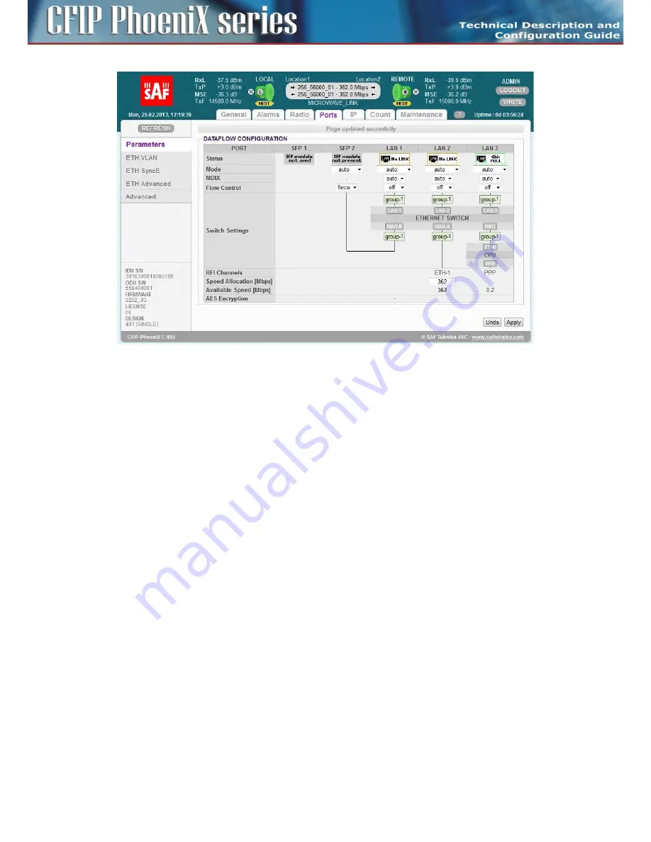 SAF CFIP PhoeniX C Technical Description Download Page 102