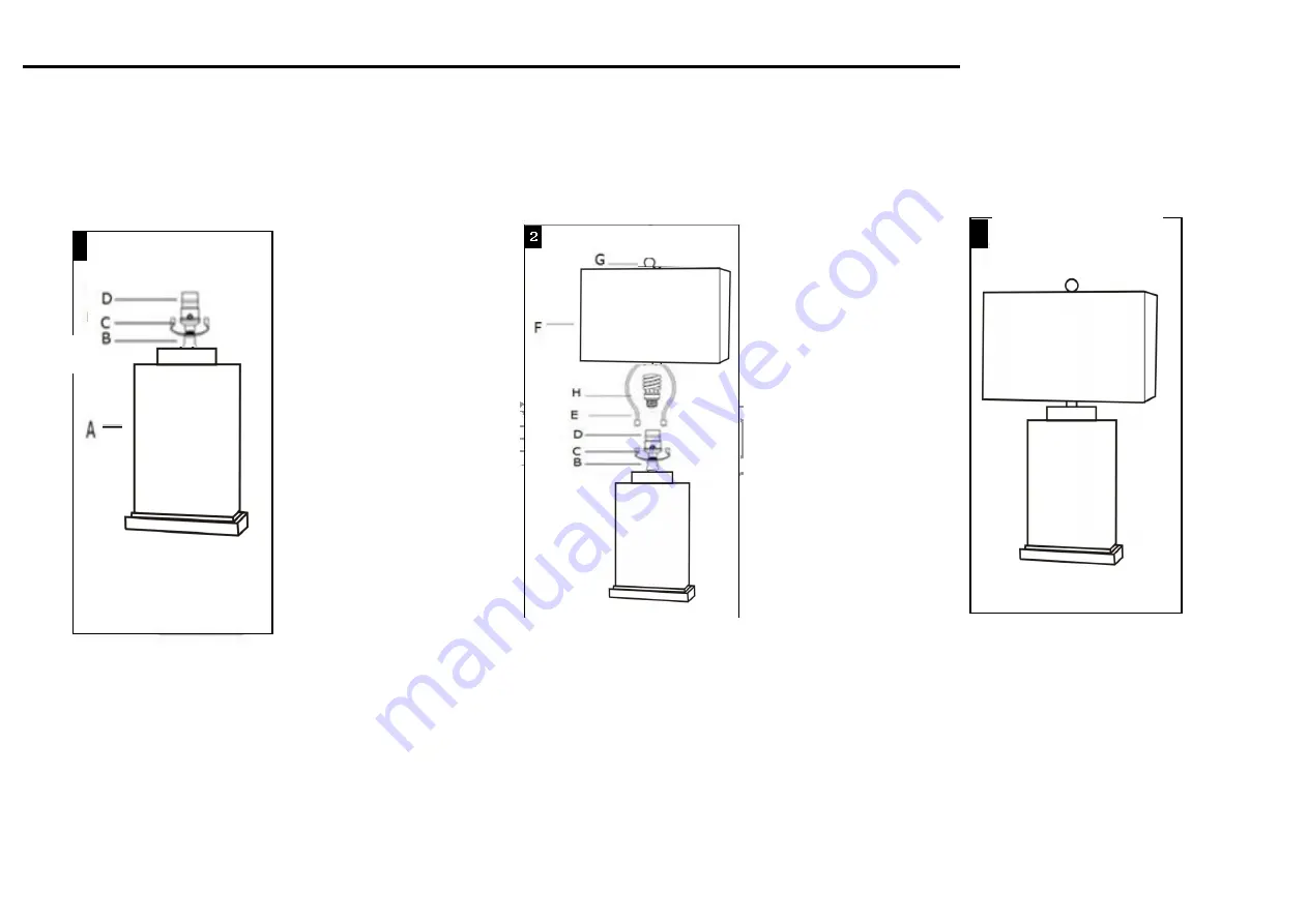 Safavieh Lighting LIT4107 Скачать руководство пользователя страница 2