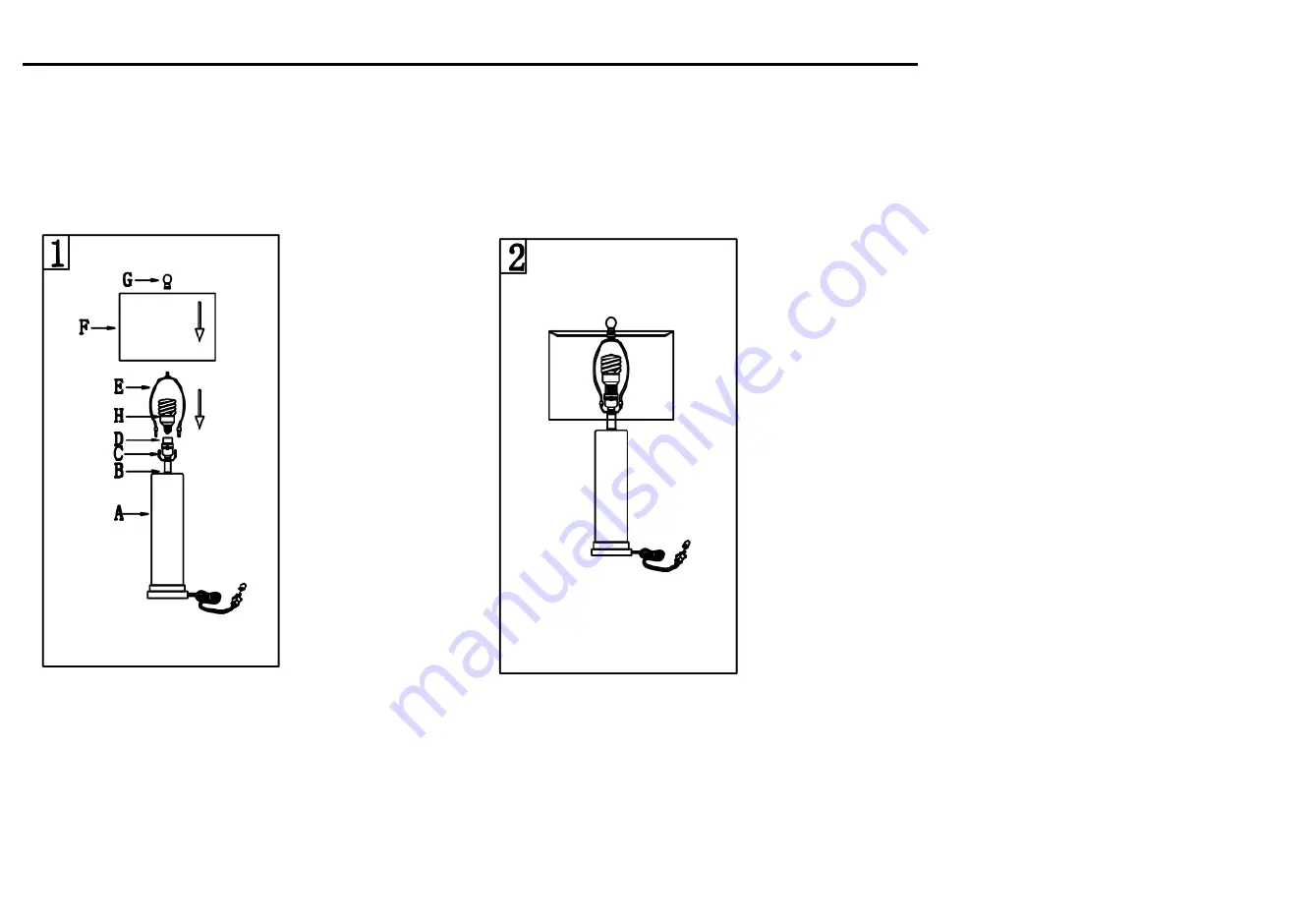 Safavieh Lighting SONIA LIT4522 Скачать руководство пользователя страница 2