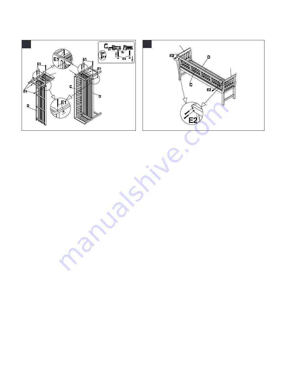 Safavieh Outdoor Brentwood PAT6732 Assembly Instructions Download Page 2