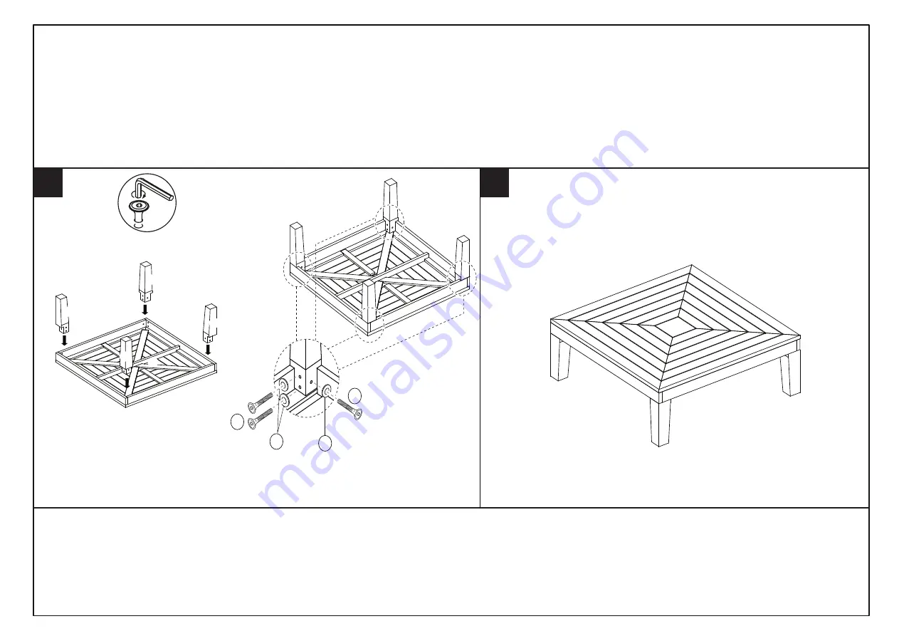 Safavieh Outdoor Granton PAT7054C-4BX Manual Download Page 2