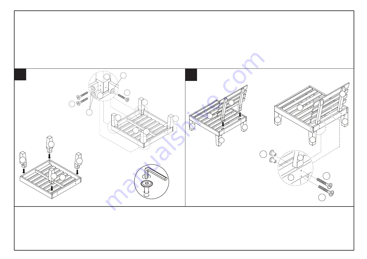 Safavieh Outdoor Granton PAT7054C-4BX Manual Download Page 7