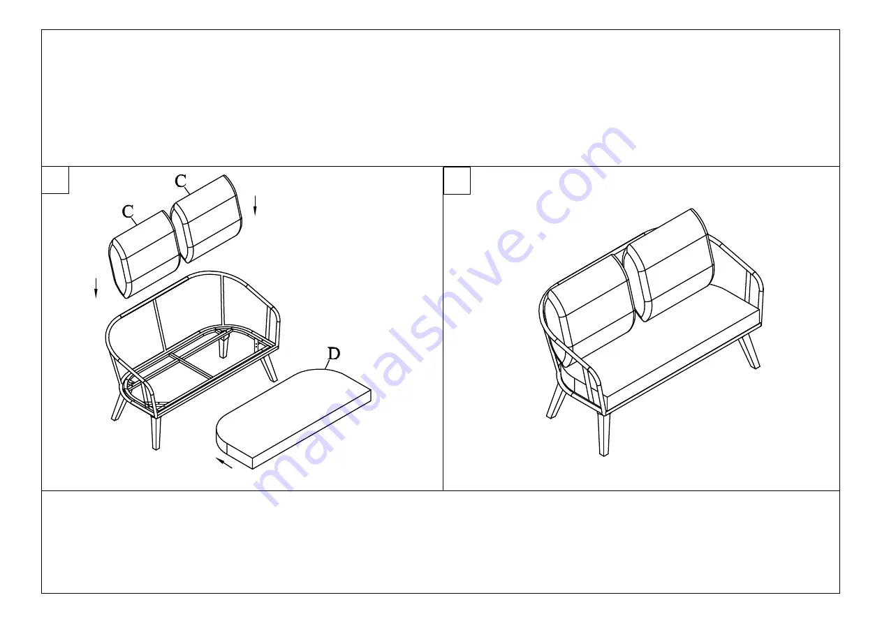 Safavieh Outdoor Kerson PAT7519 Quick Start Manual Download Page 3