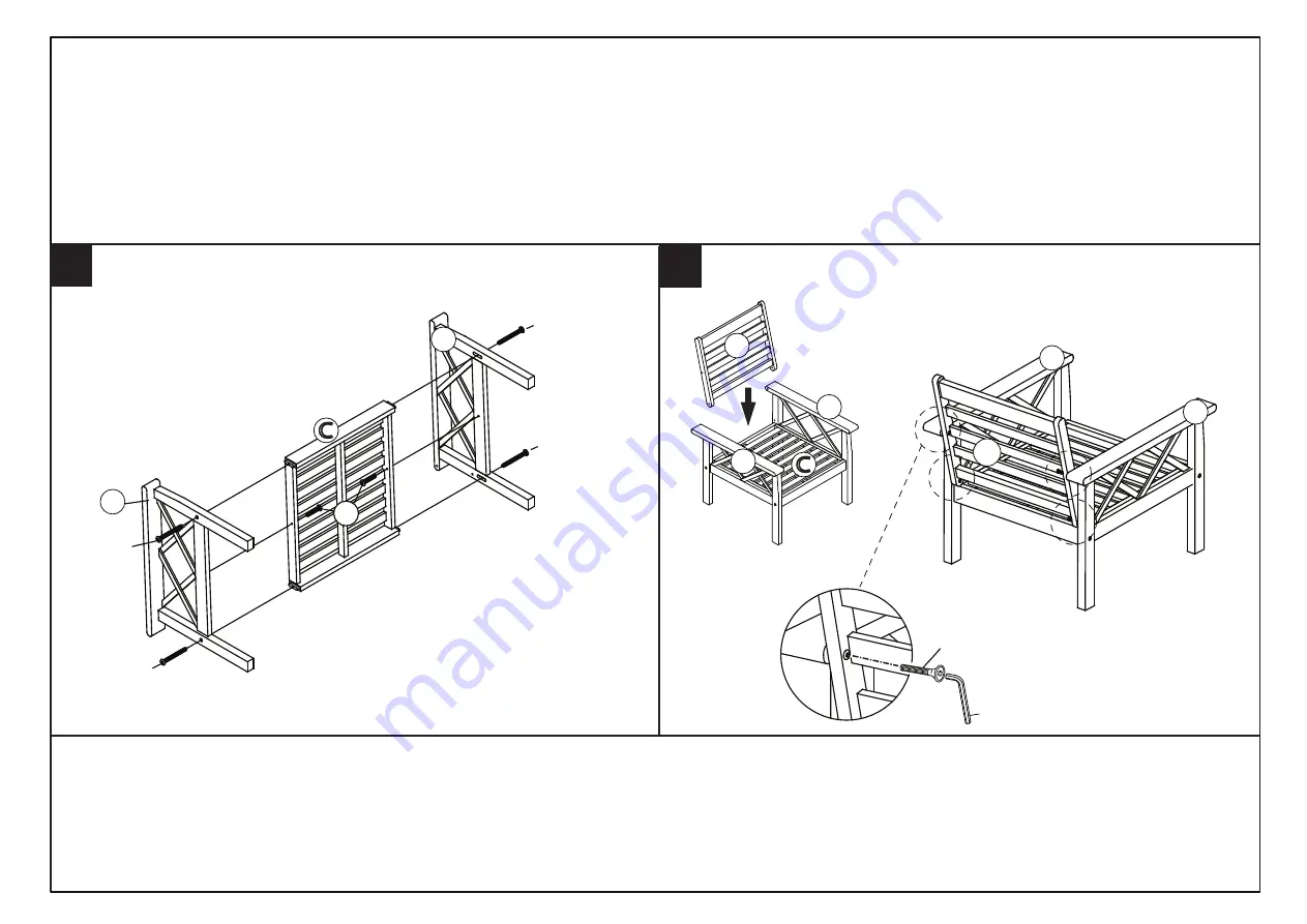 Safavieh Outdoor Loanna PAT-7307 Скачать руководство пользователя страница 2