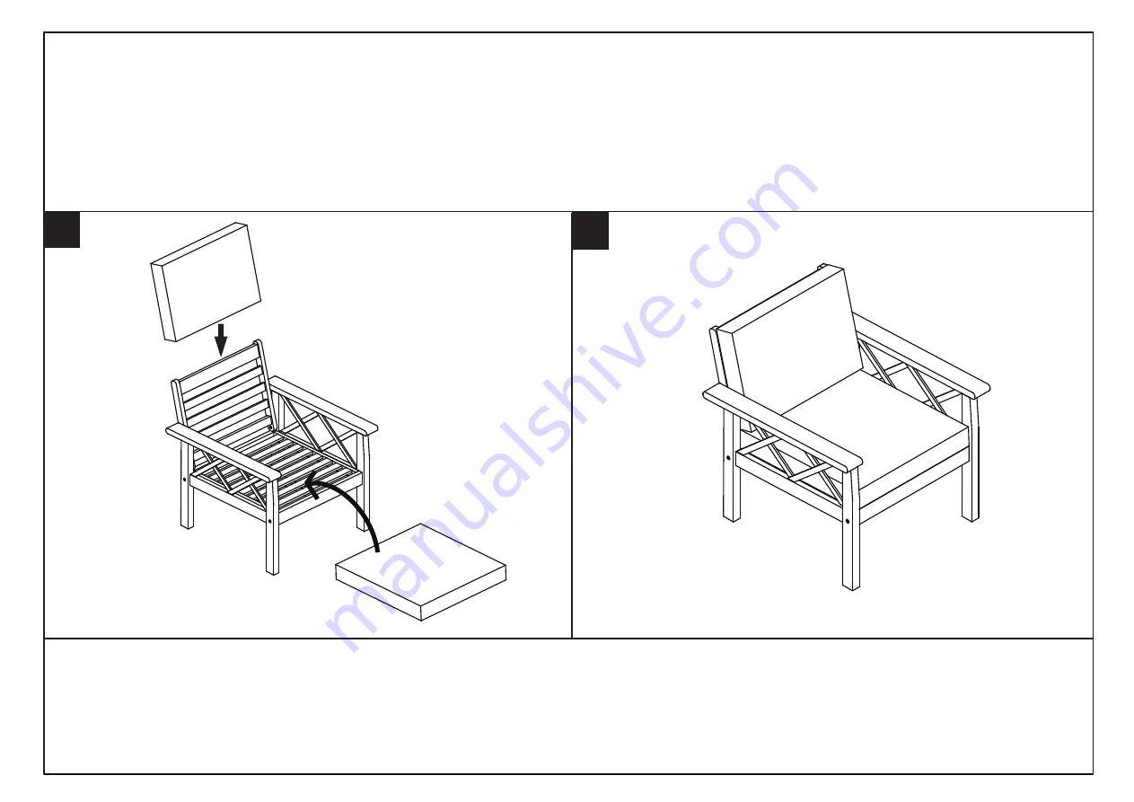 Safavieh Outdoor Loanna PAT-7307 Assembly Instructions Manual Download Page 3