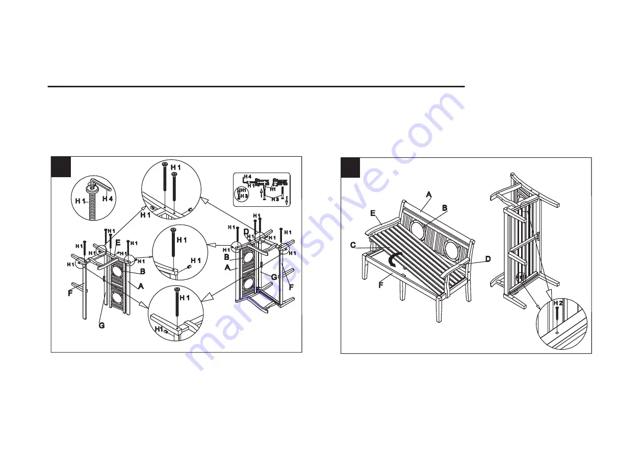 Safavieh Outdoor Montclair PAT6712 Quick Start Manual Download Page 2