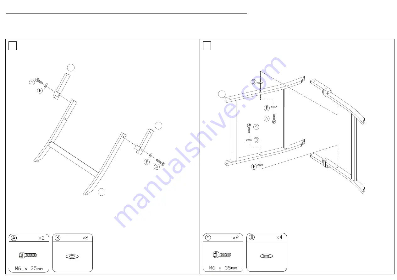 Safavieh Outdoor PAT2001A Quick Start Manual Download Page 2