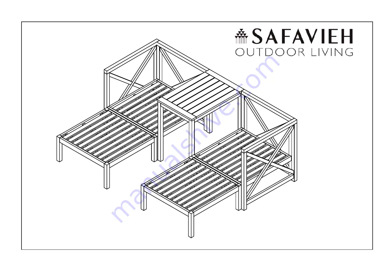 Safavieh Outdoor PAT6762 Скачать руководство пользователя страница 8