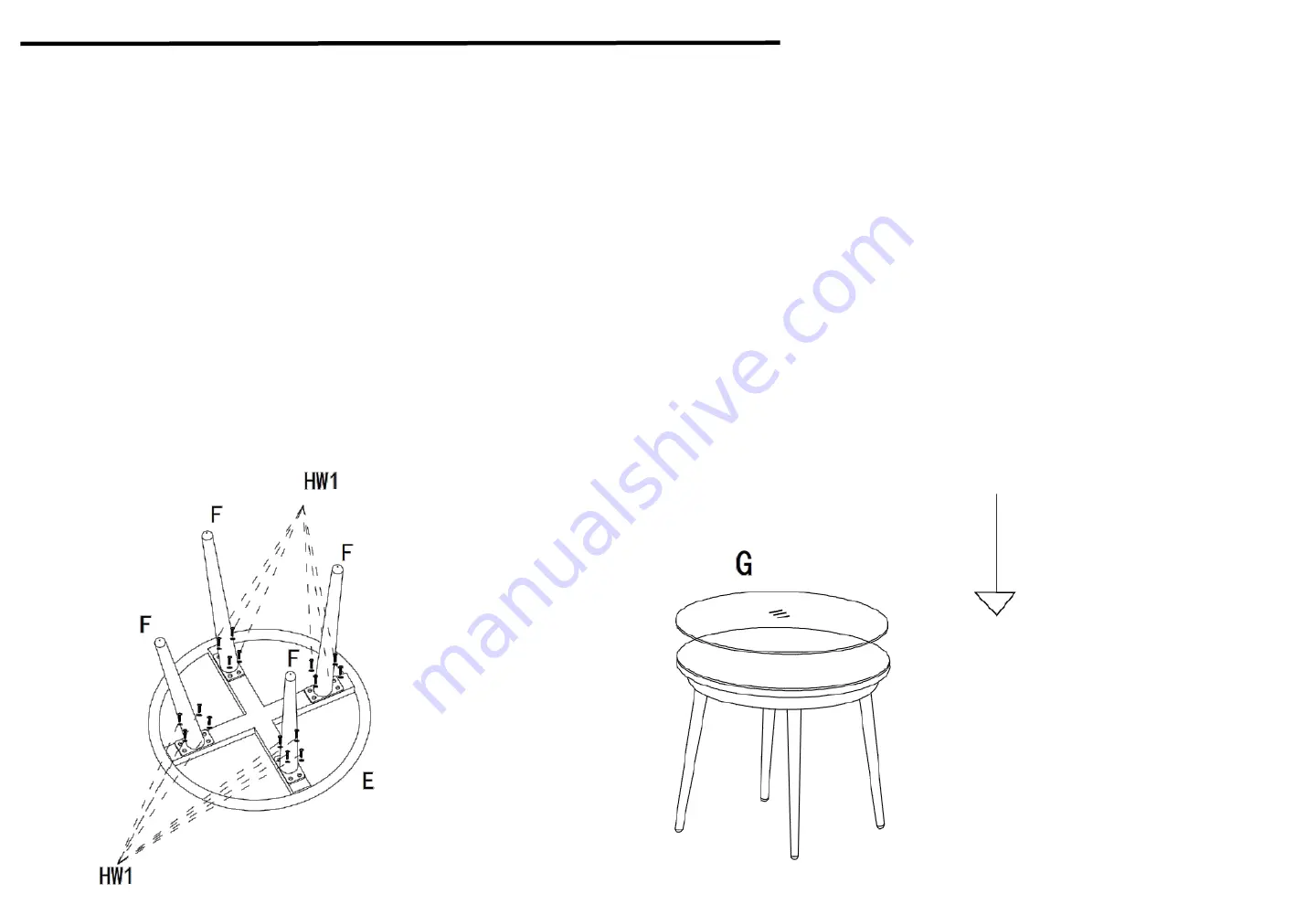 Safavieh Outdoor PAT9012 Quick Start Manual Download Page 3