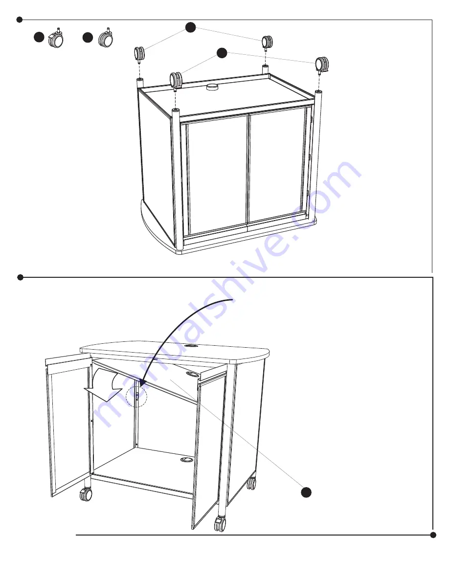 Safco Impromptu 1859 Assembly Instructions Manual Download Page 8