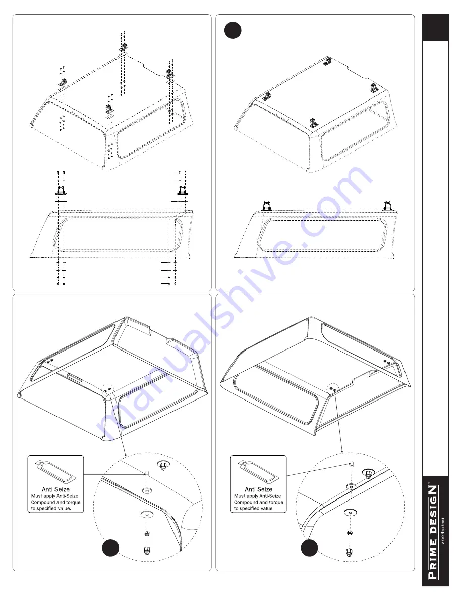 Safe Fleet Prime Design FBM-1019-BLK Скачать руководство пользователя страница 3