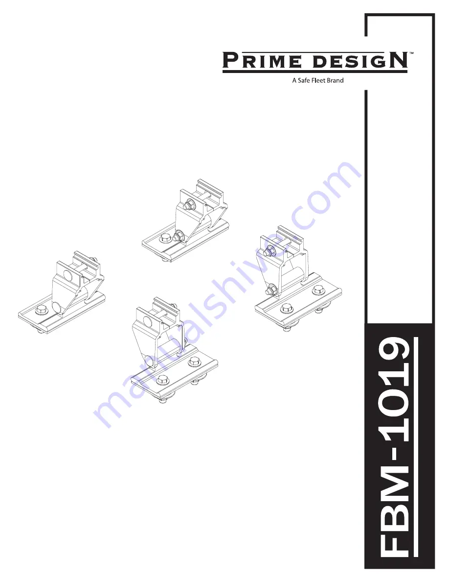 Safe Fleet Prime Design FBM-1019 Скачать руководство пользователя страница 1