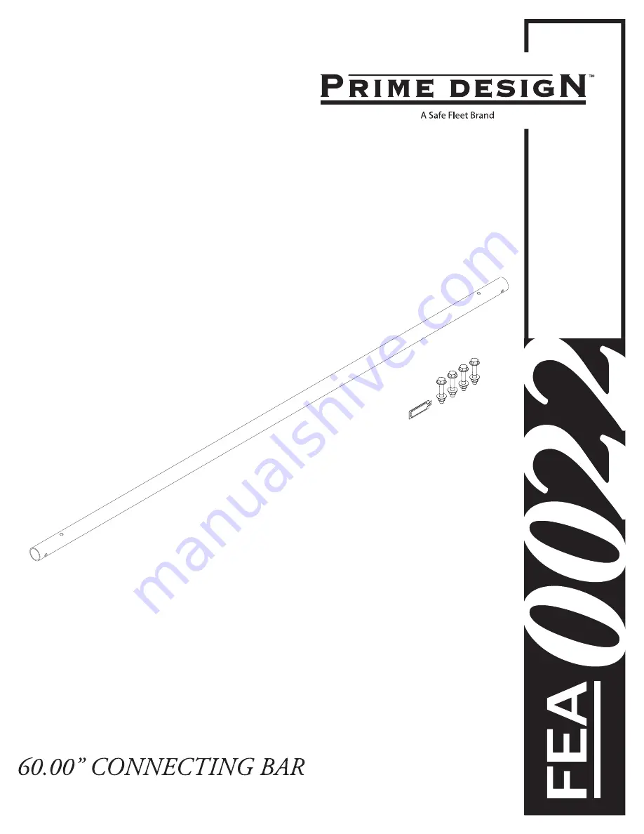 Safe Fleet Prime Design FEA-0022 Assembly Instructions Download Page 1