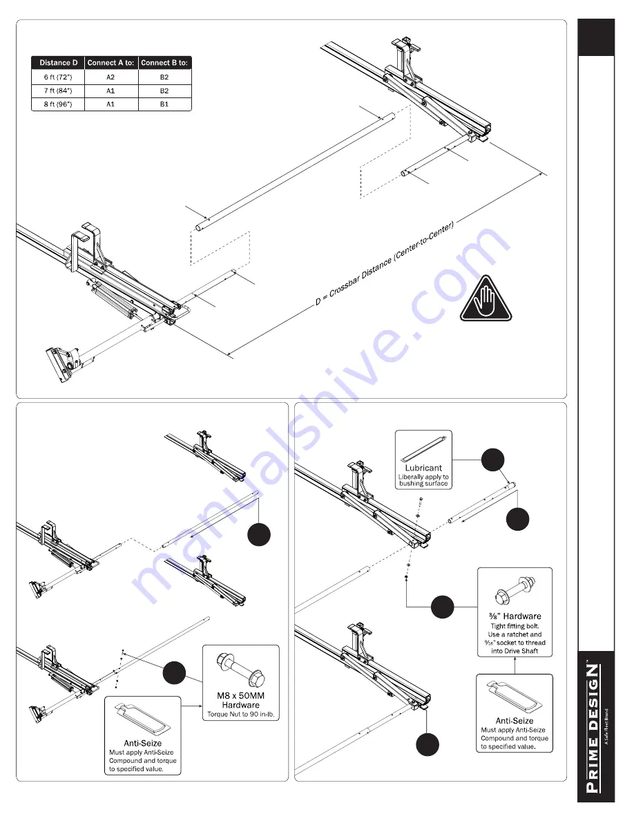 Safe Fleet Prime Design FEA-0022 Assembly Instructions Download Page 3