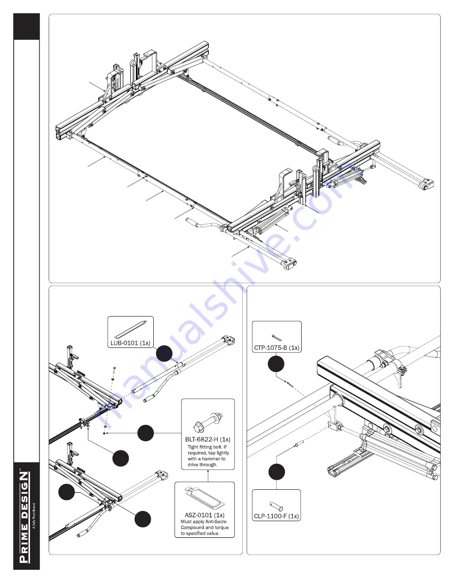 Safe Fleet PRIME DESIGN masterack VRR CE Manual Download Page 8