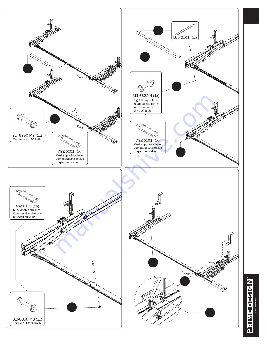 Safe Fleet PRIME DESIGN masterack VRR CE Manual Download Page 9