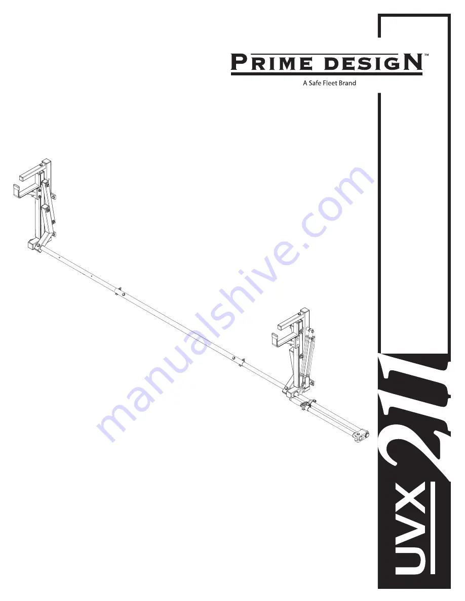 Safe Fleet PRIME DESIGN UVX 211 Скачать руководство пользователя страница 1