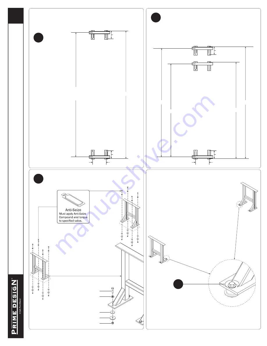 Safe Fleet Prime Design UXR 003-E Assembly Instructions Manual Download Page 4