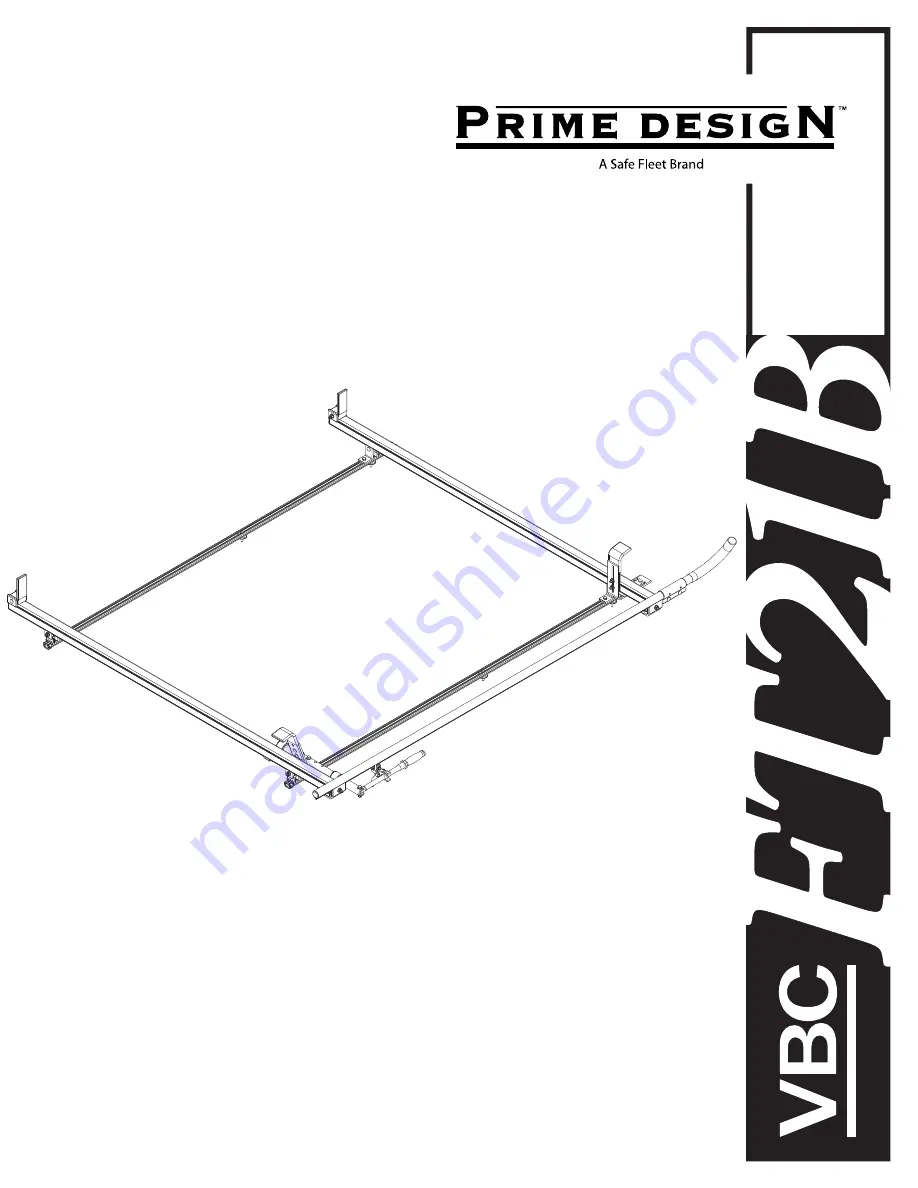 Safe Fleet Prime Design VBC-FT21B Скачать руководство пользователя страница 1