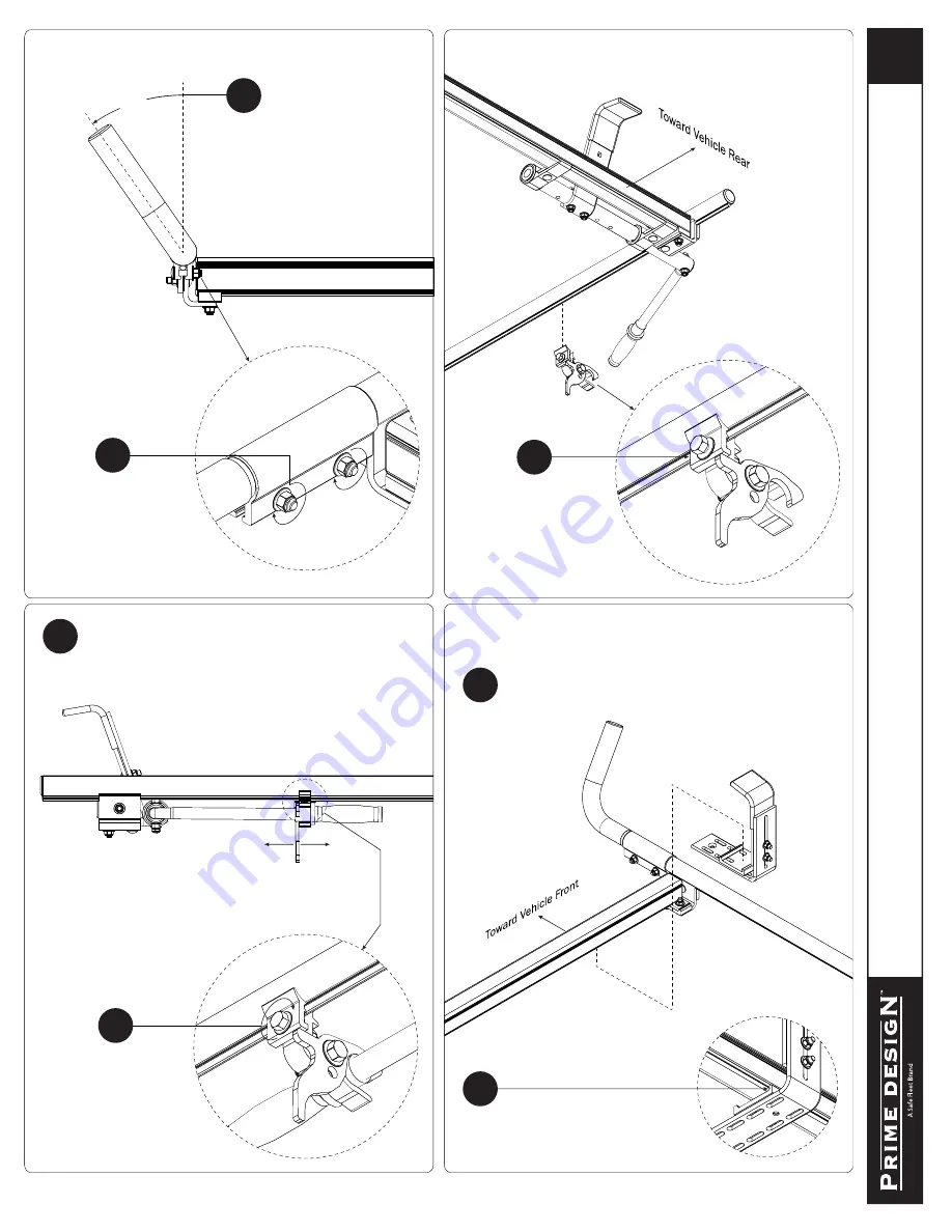 Safe Fleet Prime Design VBC-FT31B Assembly Instructions Manual Download Page 7