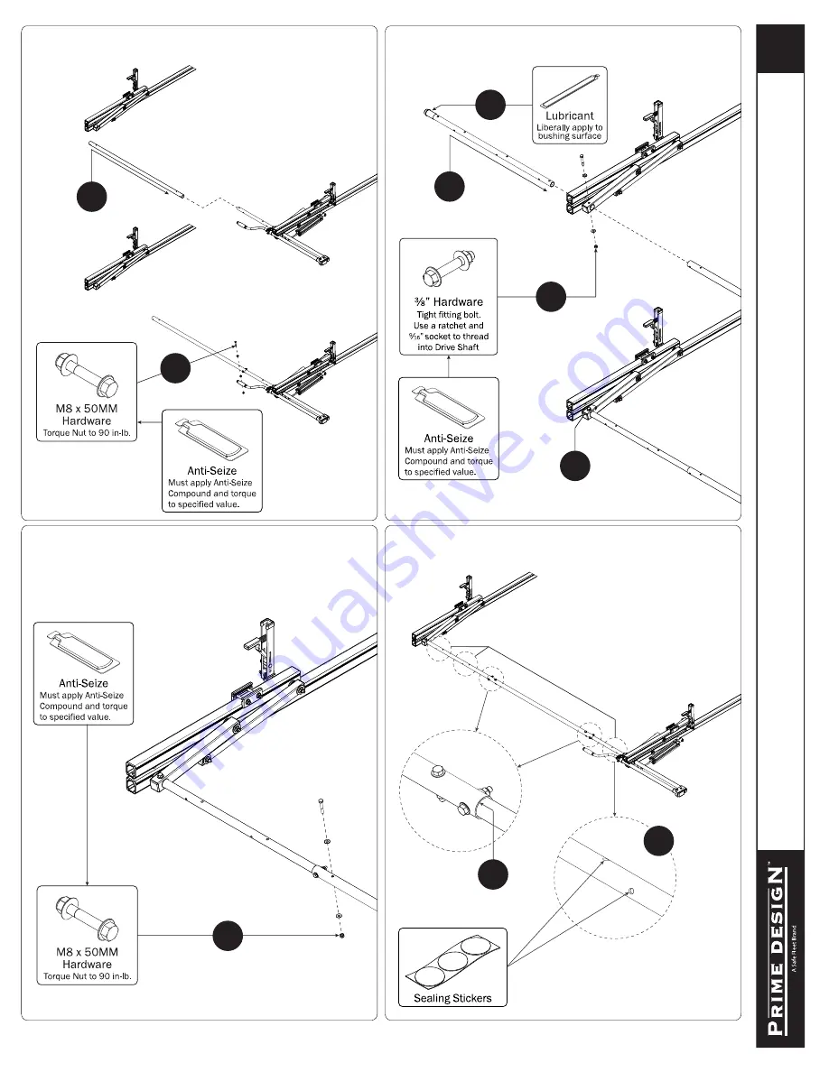 Safe Fleet Prime Design VRR FT31B Assembly Instructions Manual Download Page 11