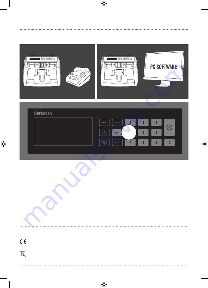 Safescan 2465-S Quick Installation Manual Download Page 6