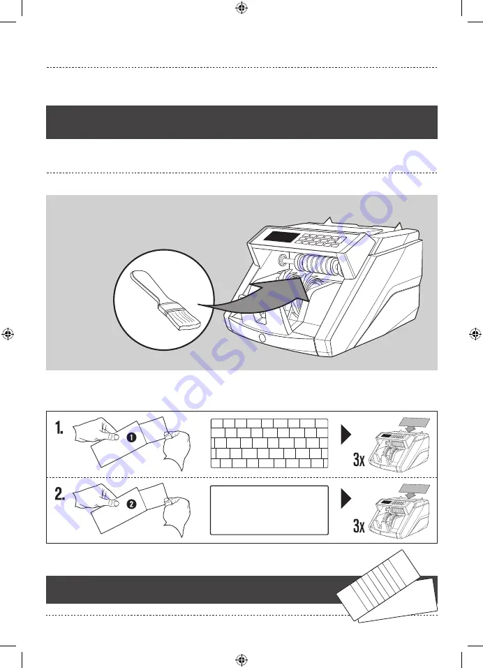 Safescan 2465-S Quick Installation Manual Download Page 8