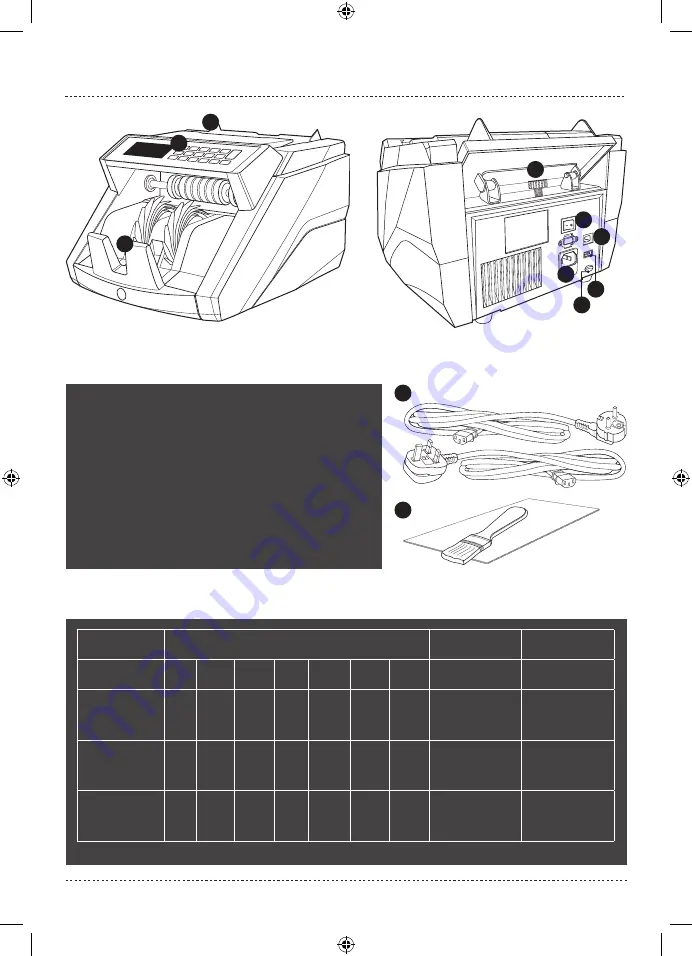 Safescan 2465-S Quick Installation Manual Download Page 9