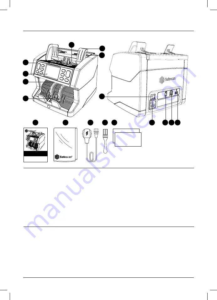 Safescan 2865-S Скачать руководство пользователя страница 10