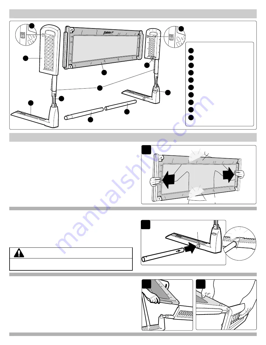 Safety 1st 9100 User Manual Download Page 6