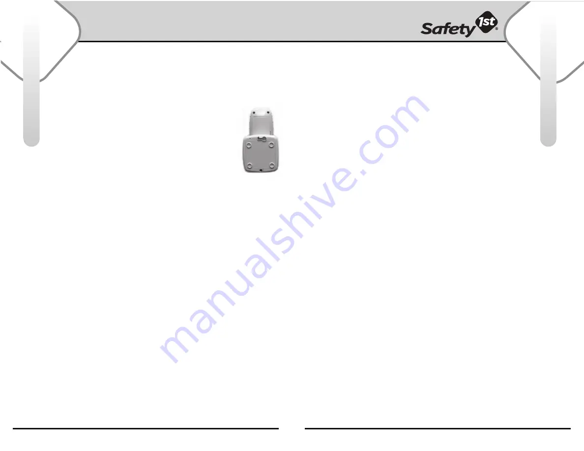 Safety 1st TrustView MO072R User Manual Download Page 7