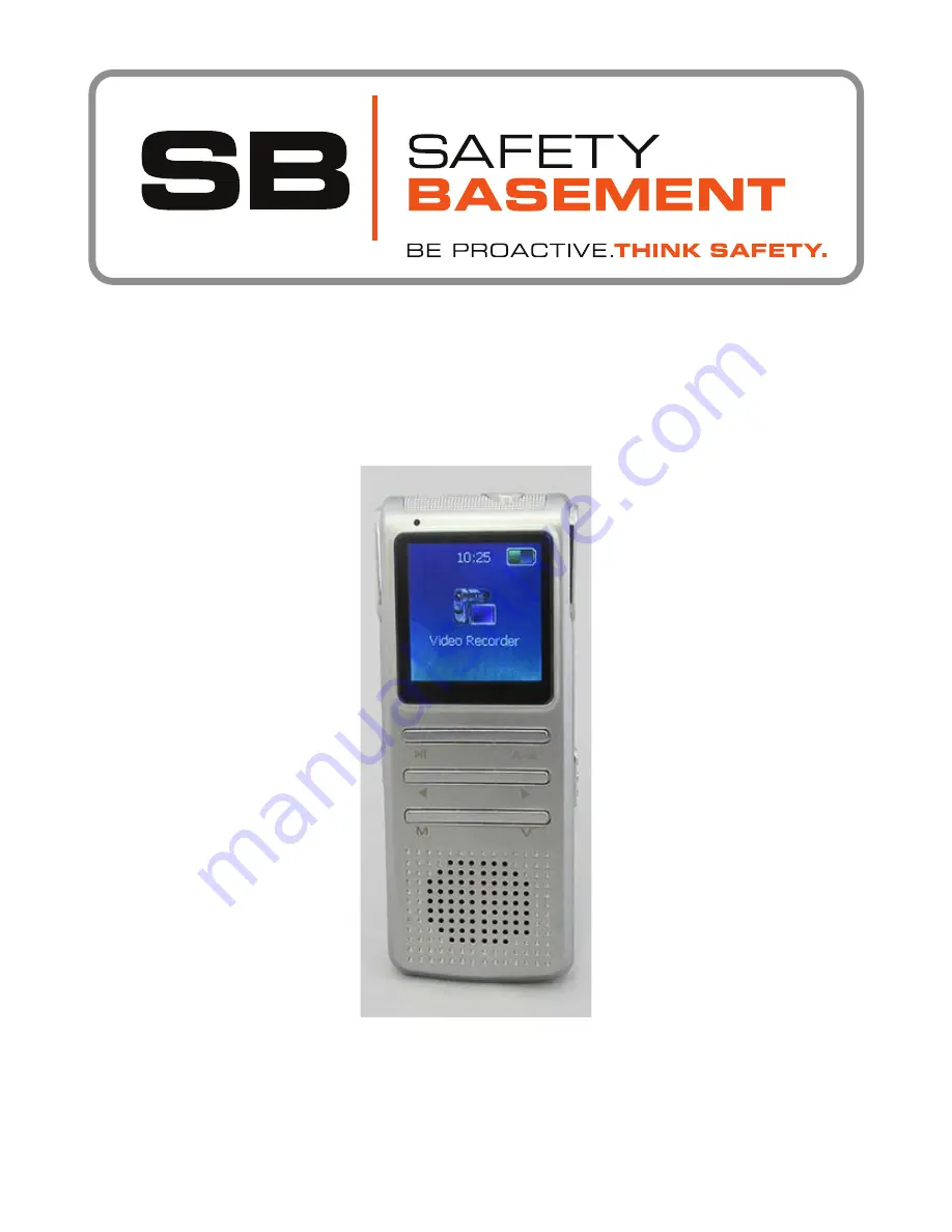 Safety Basement SB-VRC8000 Instruction Manual Download Page 1