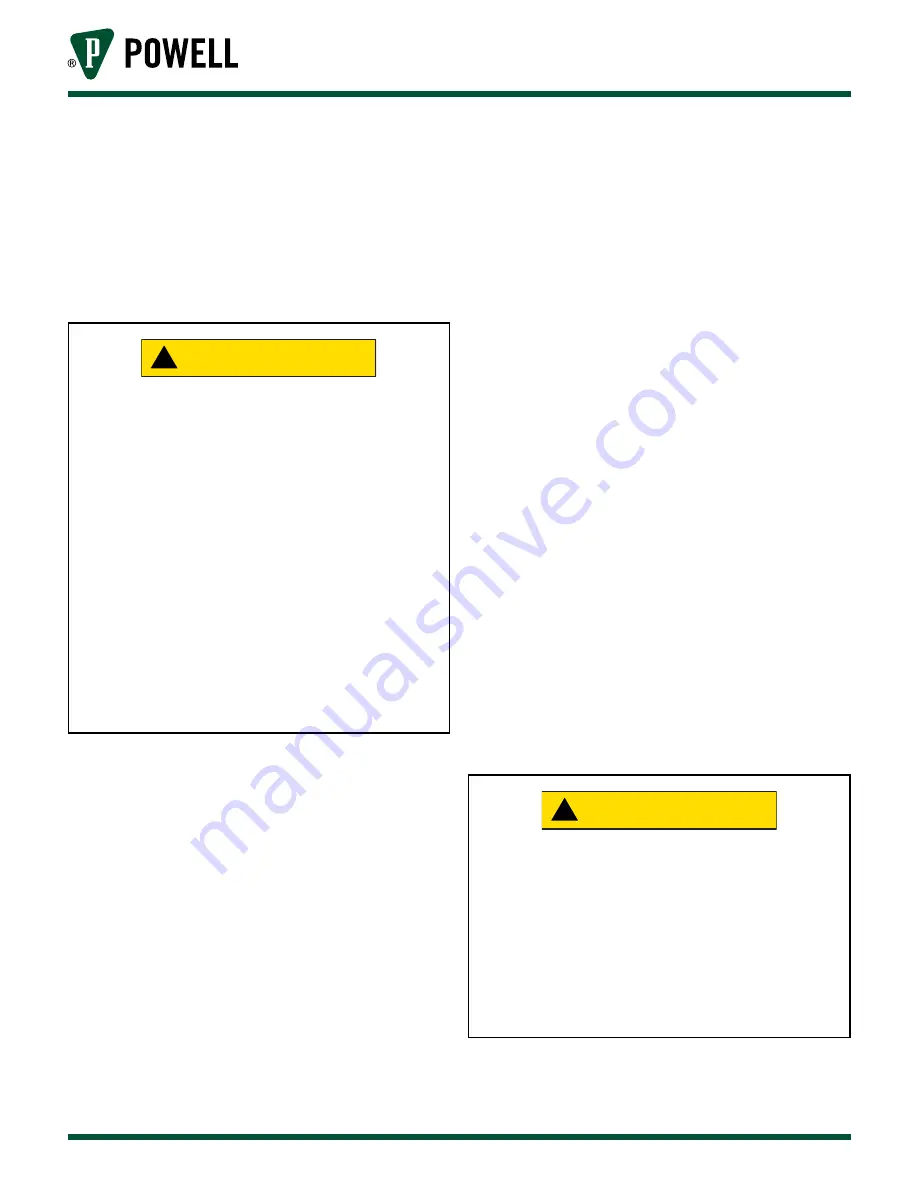 Safety POWELL PowlVac-ND Скачать руководство пользователя страница 32
