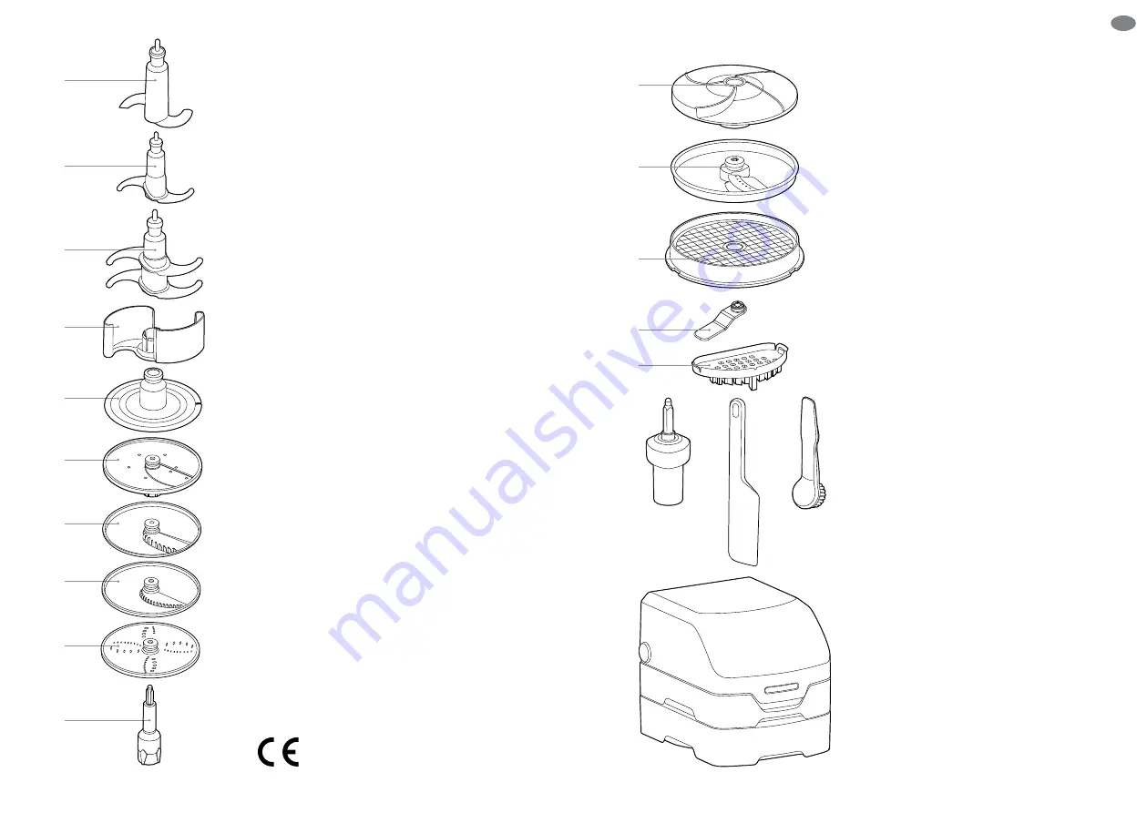 Sage Kitchen Wizz Peel & Dice SFP820 Скачать руководство пользователя страница 39