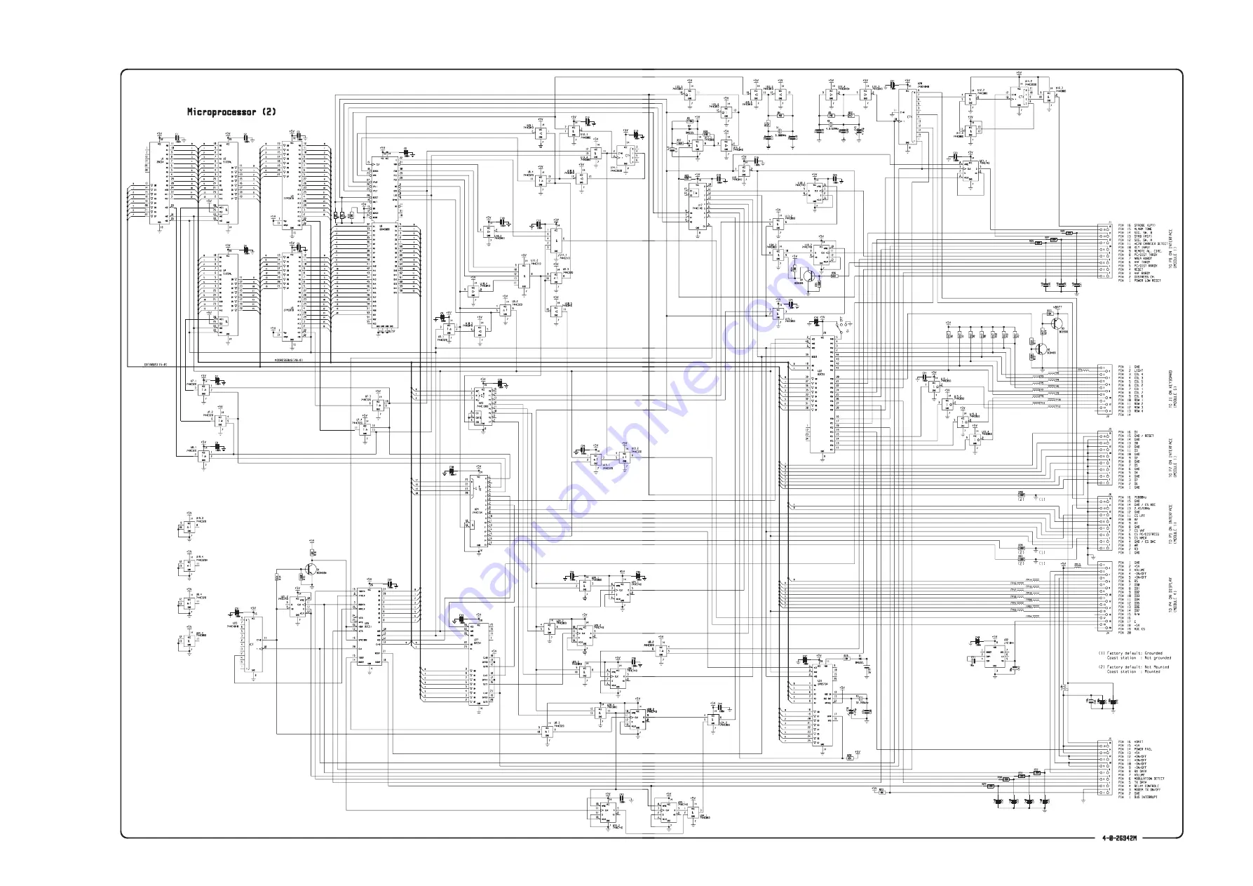 Sailor RM2042 Technical Manual Download Page 67